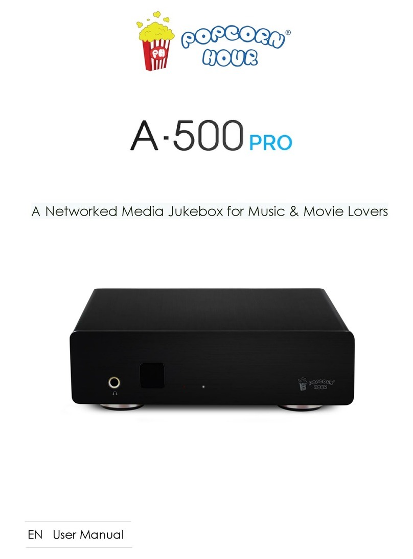 CloudMedia Popcorn Hour A-500 PRO user manual