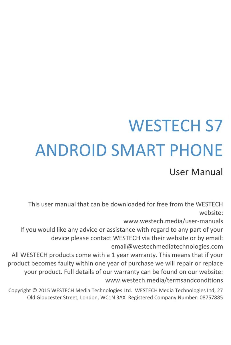WESTECH S7 User manual