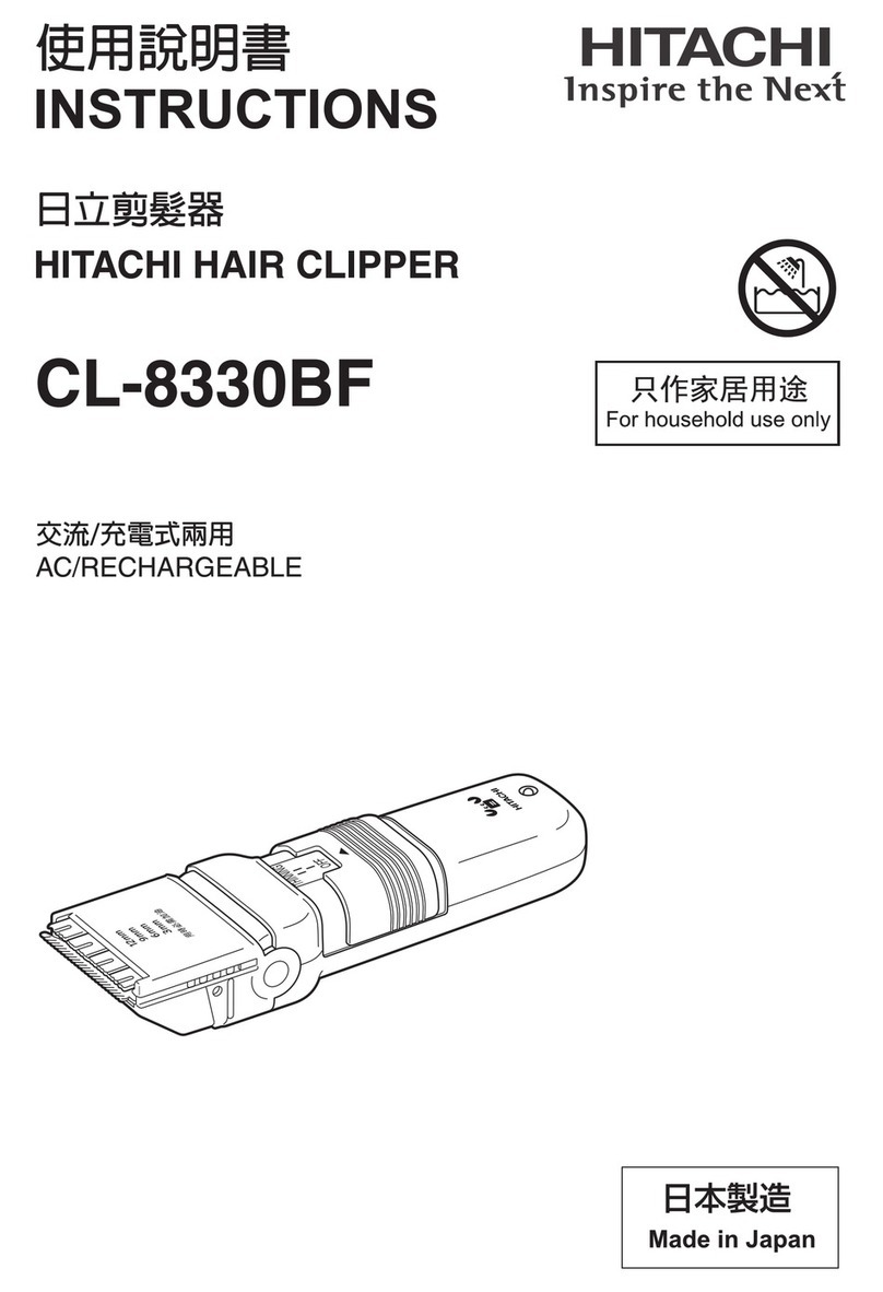 Hitachi CL-8330BF instructions