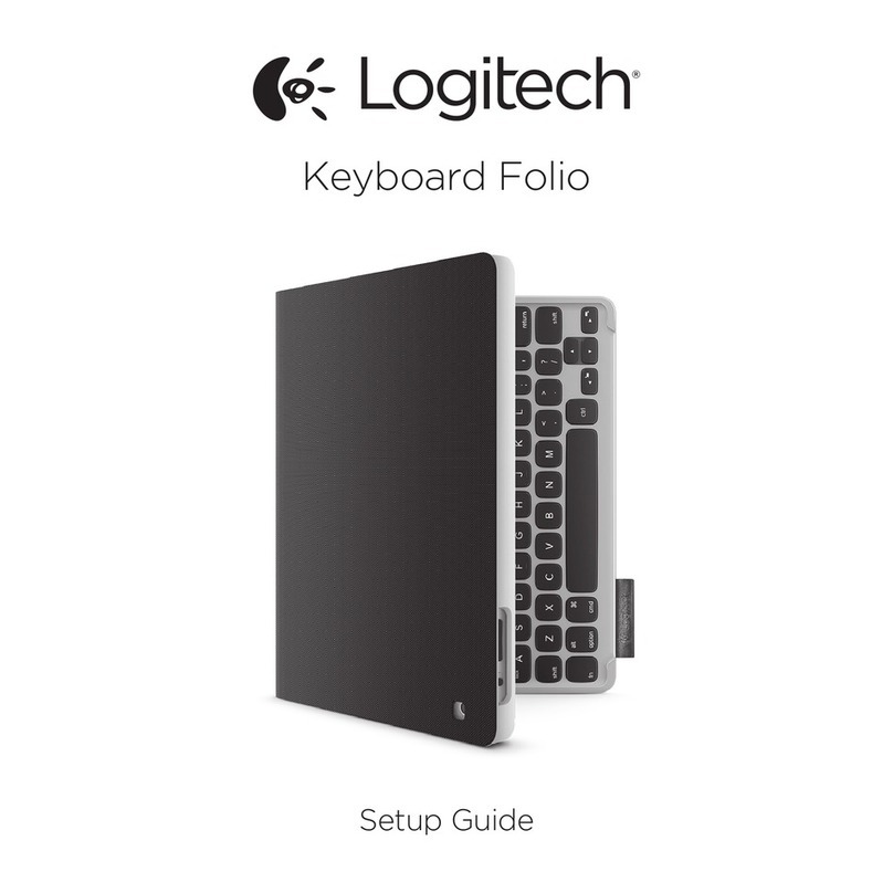 Logitech Keyboard Folio User manual