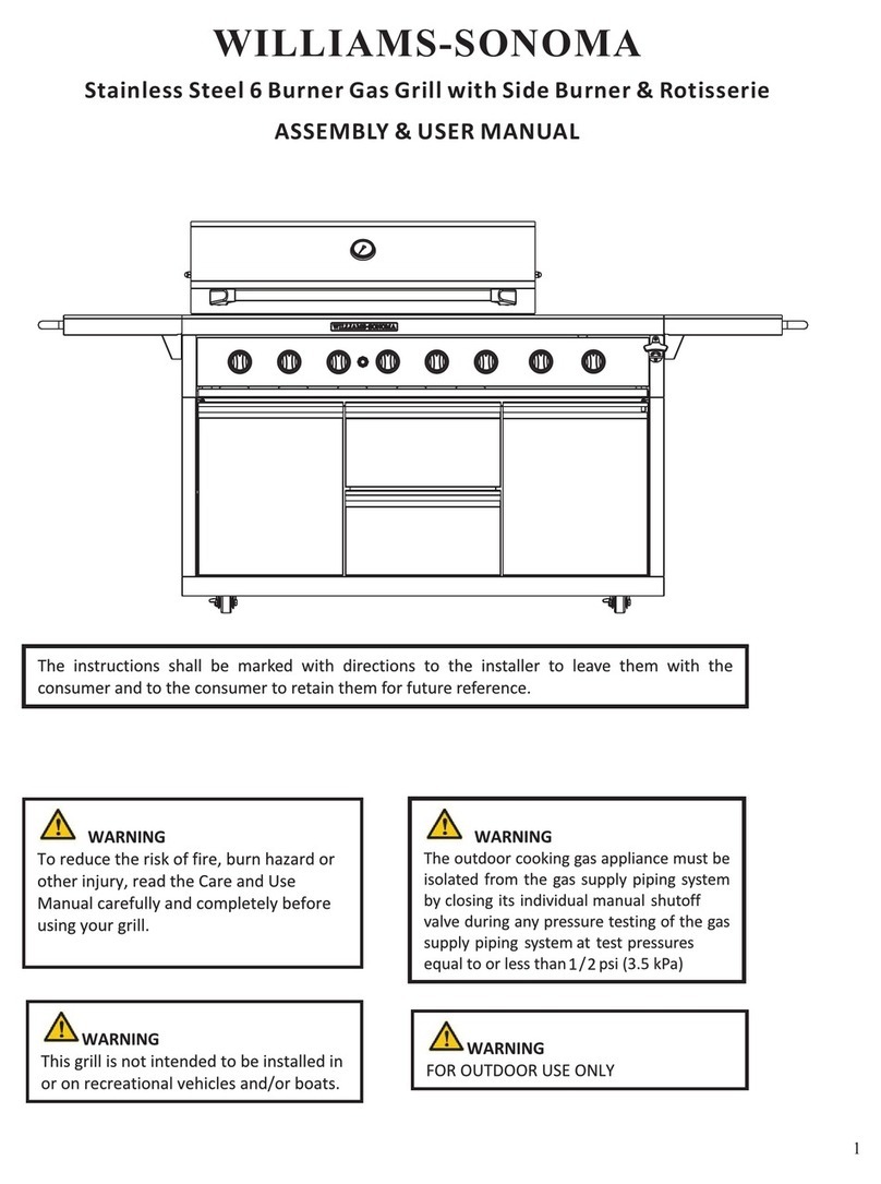 Williams-Sonoma CBU-611-A Manual