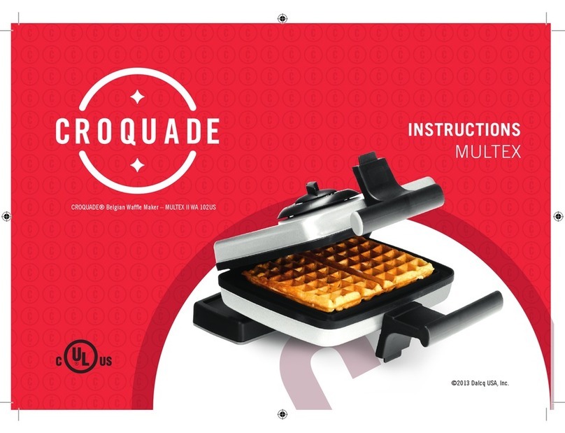 Croquade MULTEX instructions