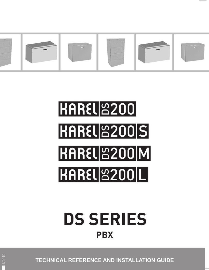 Karel DS200 Technical reference and installation guide
