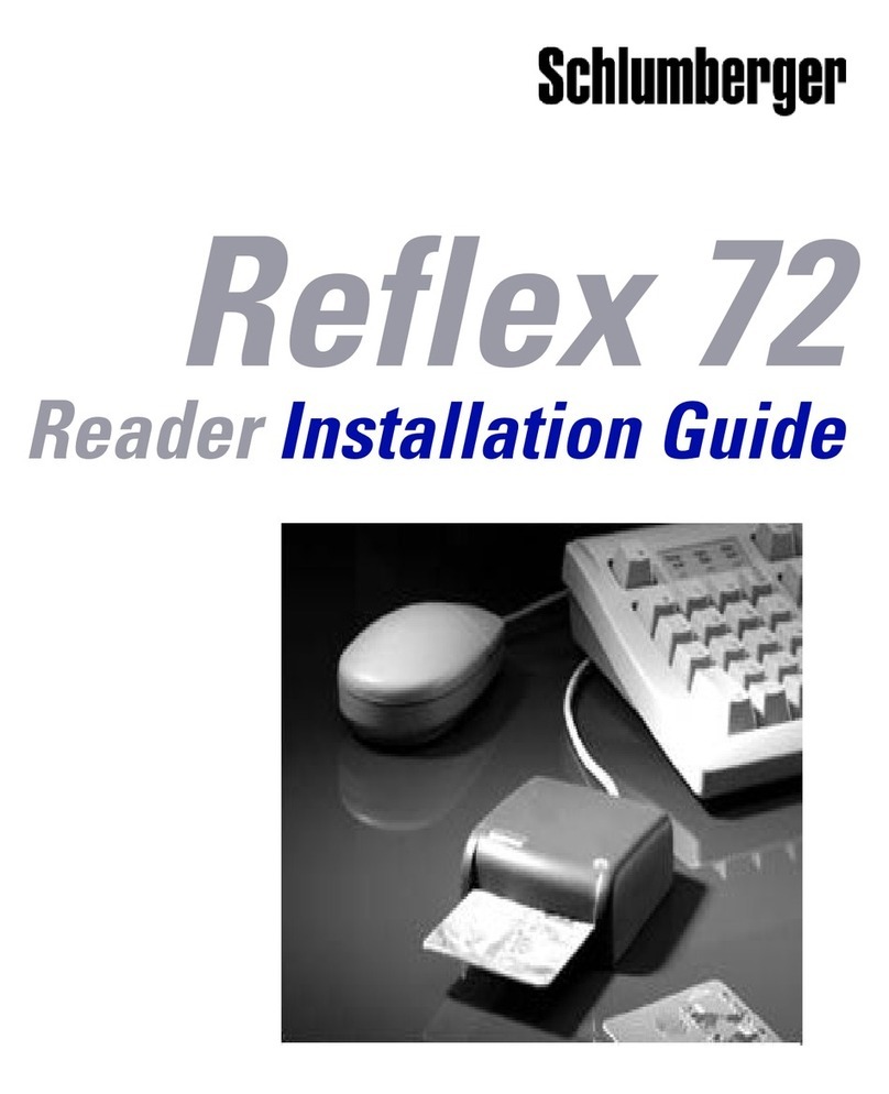 Schlumberger Reflex 72 installation guide