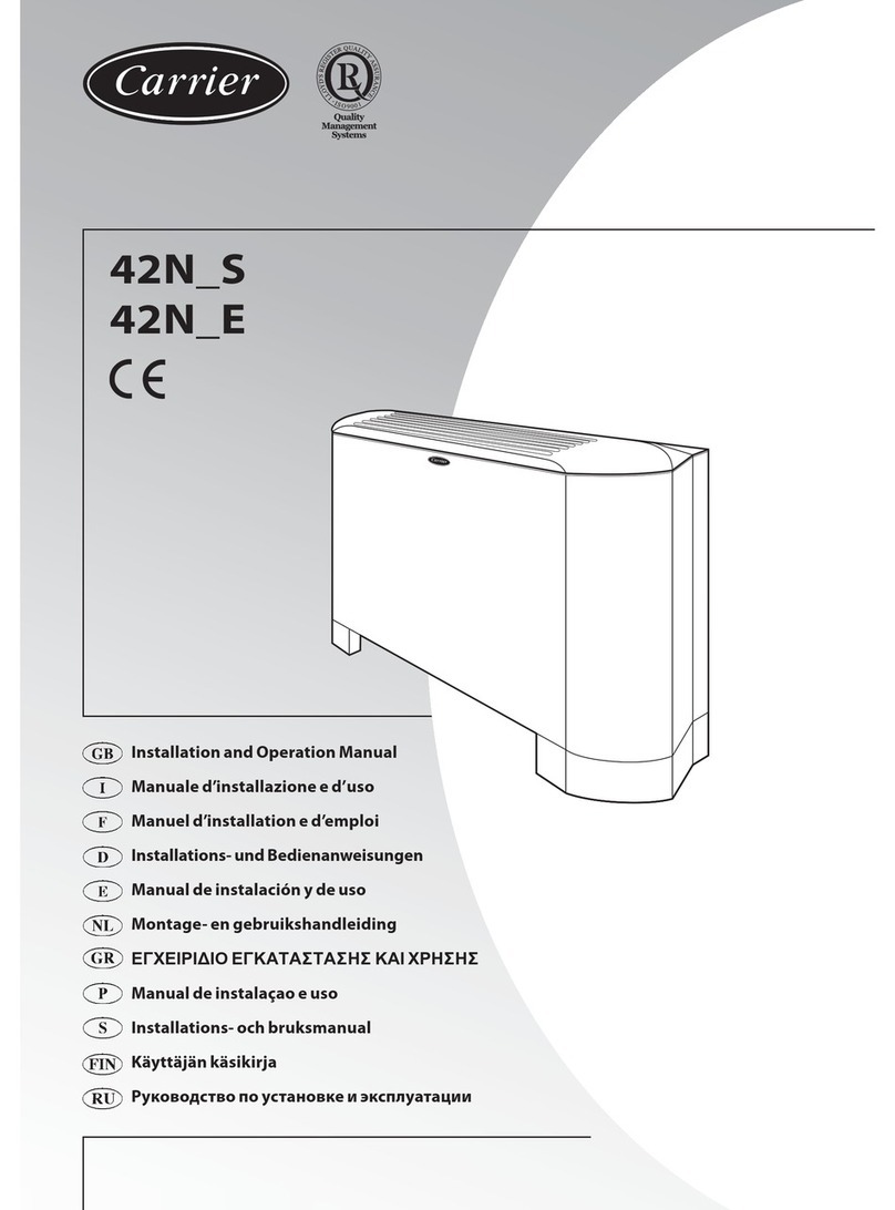 Carrier 42N S Series User manual