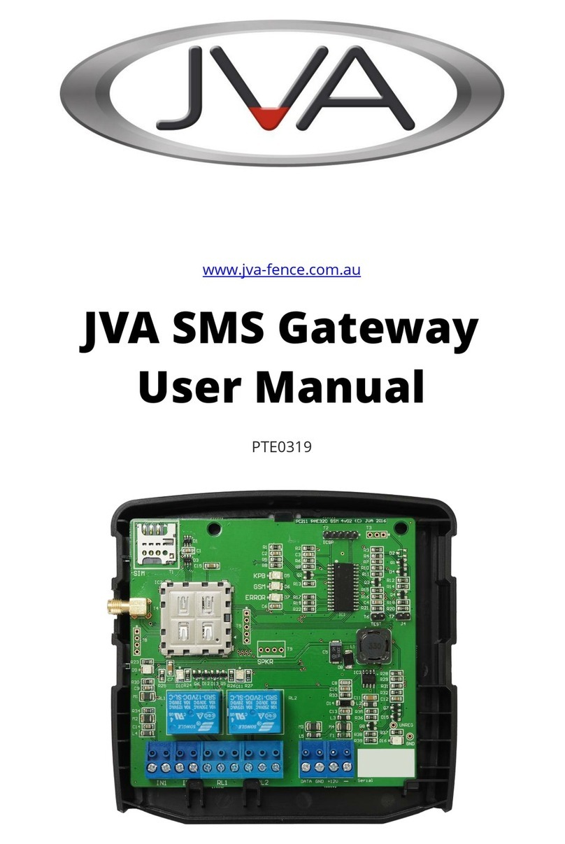 JVA PTE0319 user manual