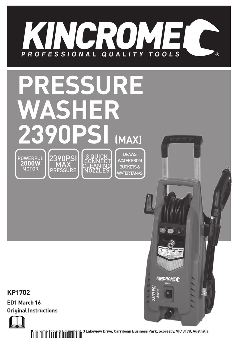 kincrome 2390PSI manual