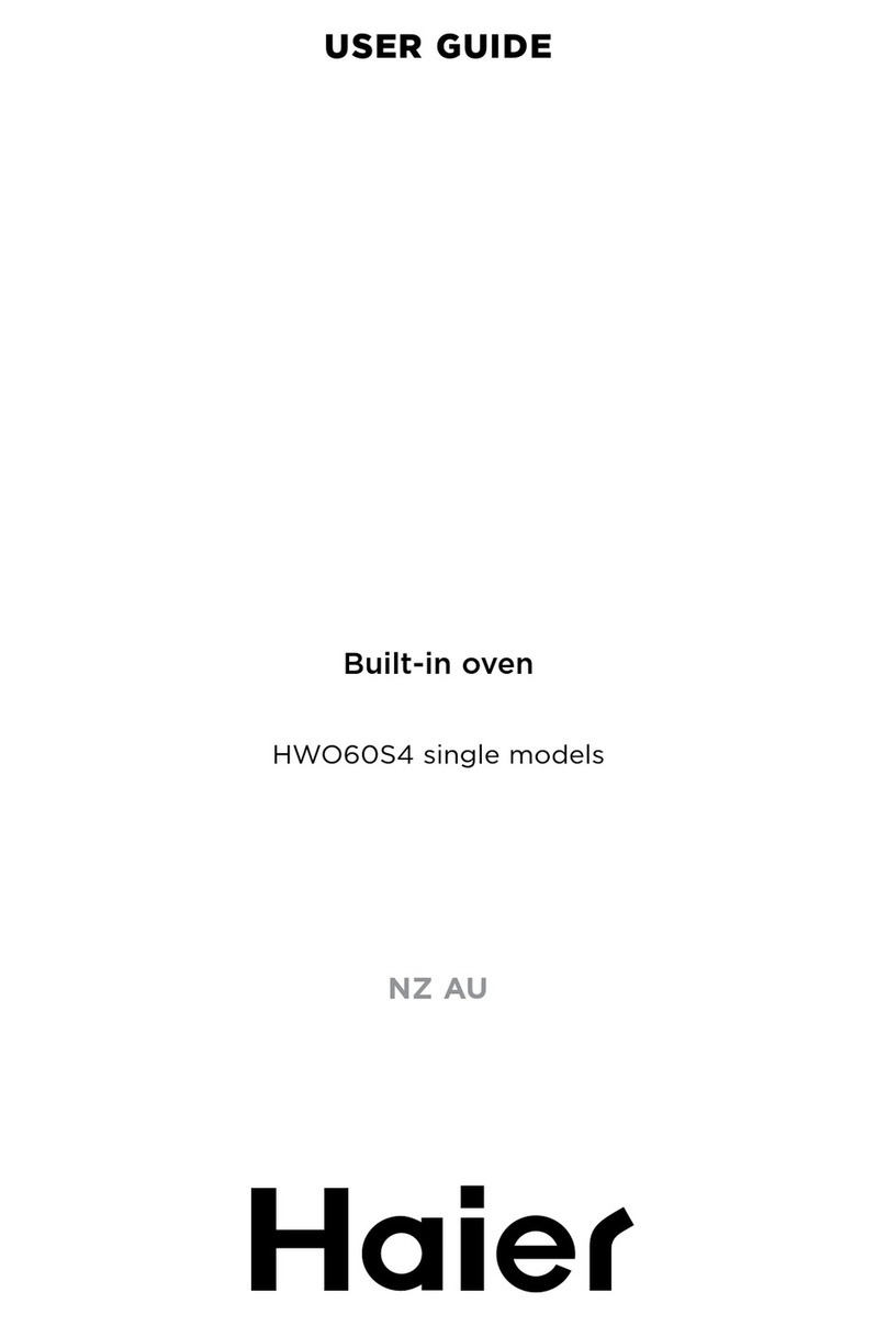 Haier HWO60S4 User manual Haier HWO60S4 User manual