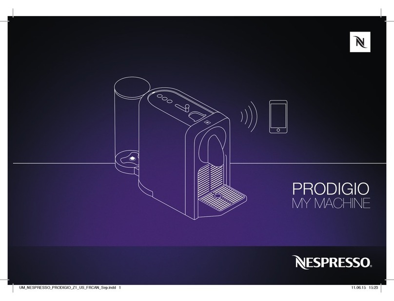 Nespresso PRODIGIO User manual