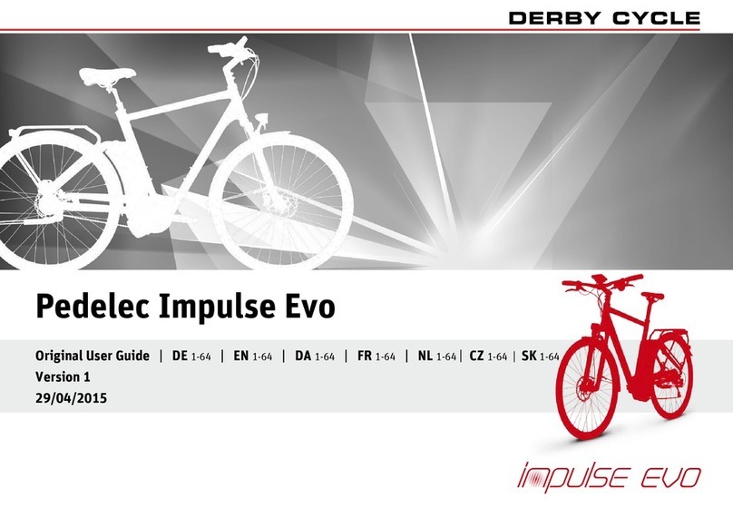Derby cycle Pedelec Impulse Evo User manual
