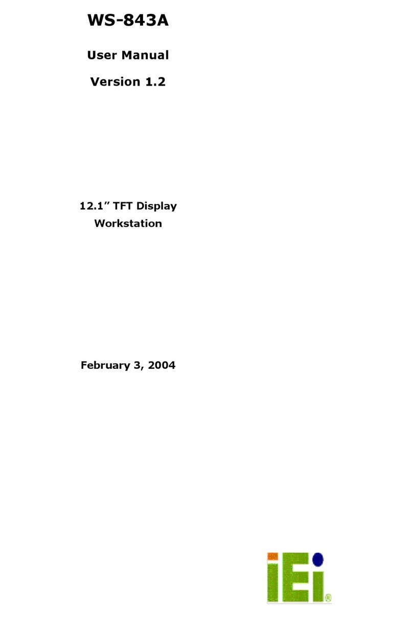 IEI Technology WS-843A User manual
