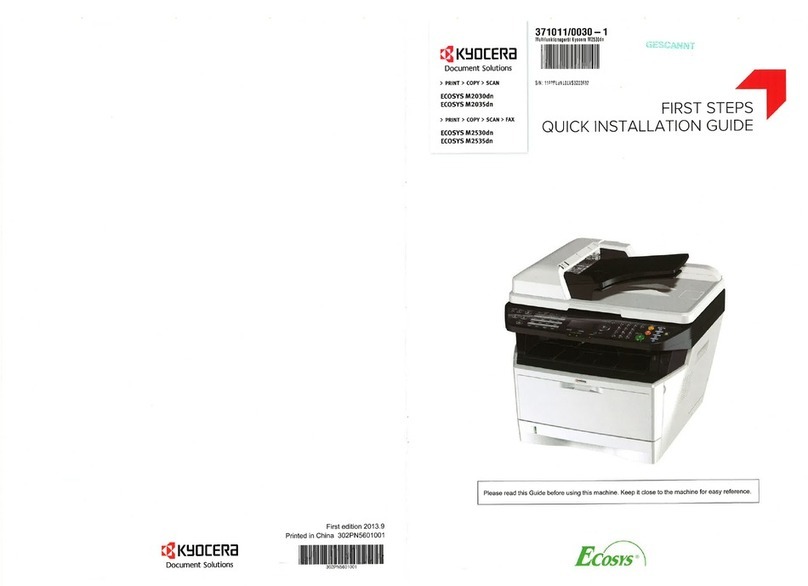 Kyocera ECOSYS M2030dn User manual