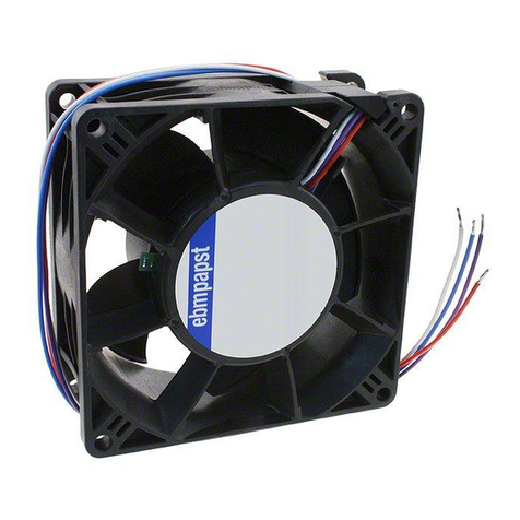 Ebmpapst 3214J/2H4P User manual Ebmpapst 3214J/2H4P User manual
