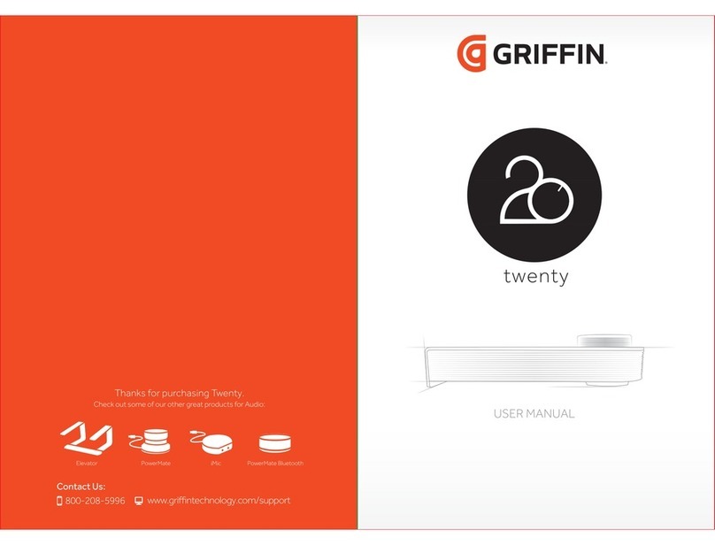 Griffin Technology 20 User manual