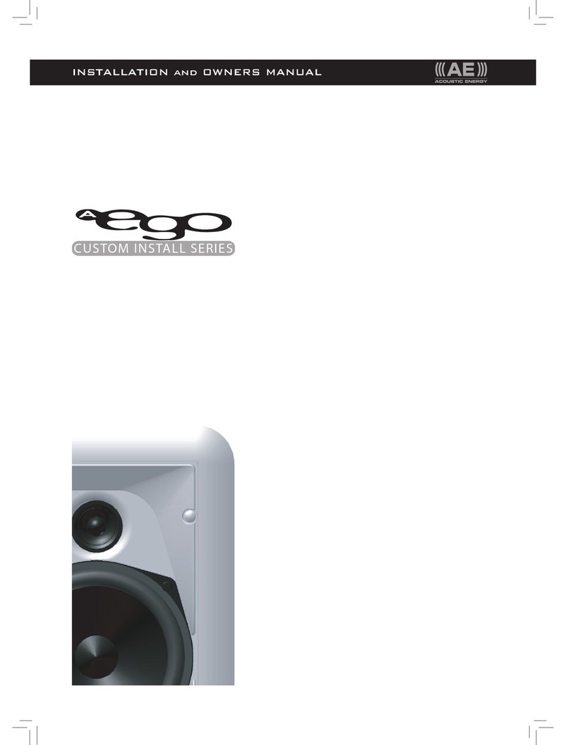AE Ci Series Installation and owner's manual