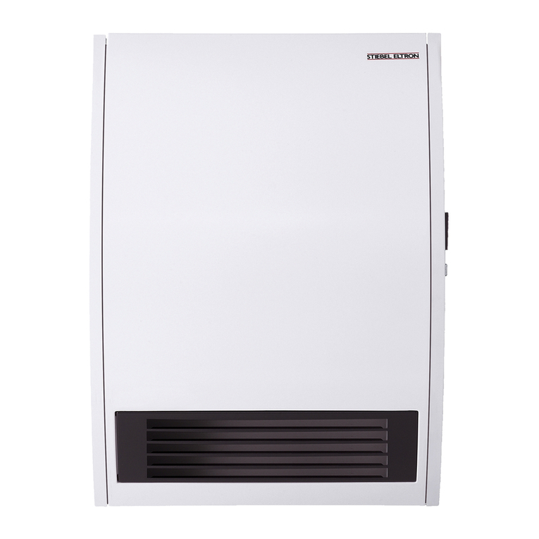 STIEBEL ELTRON CK 20 S euro Operation & installation