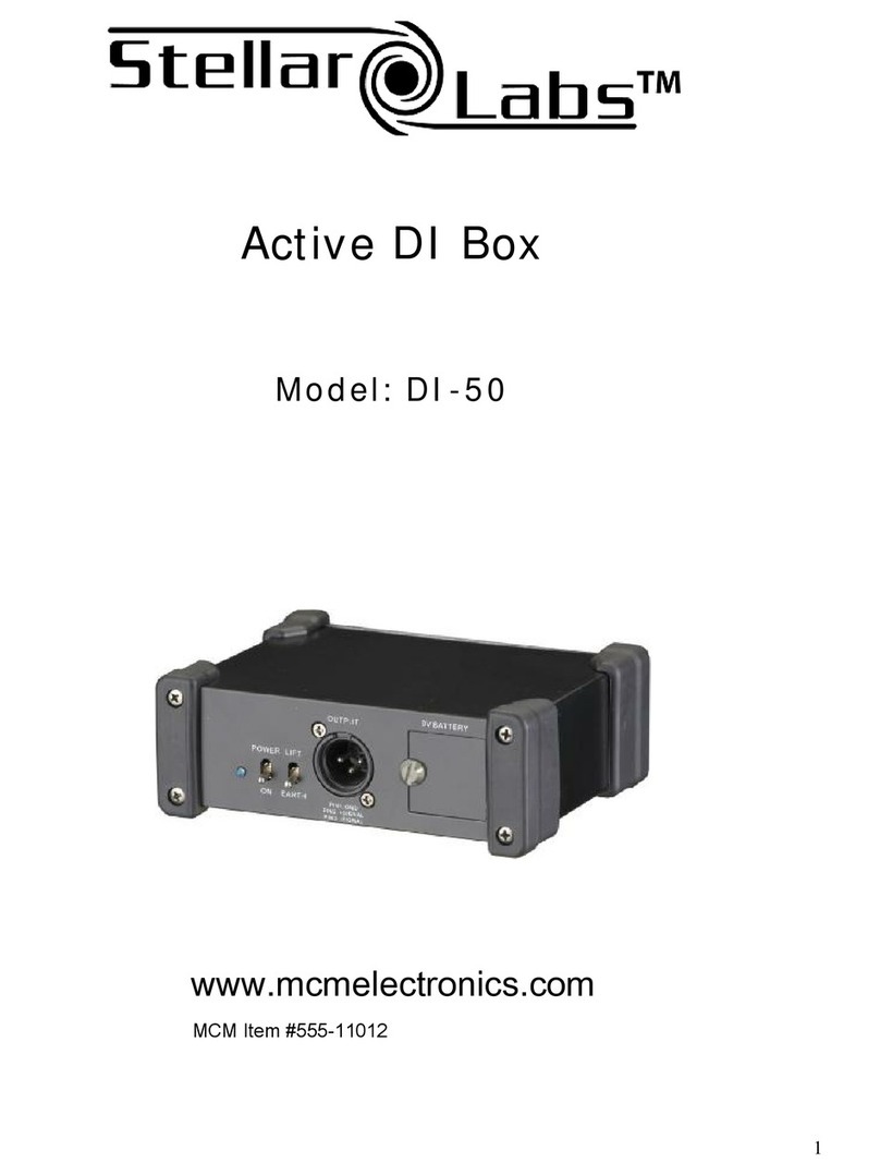 stellar labs DI-50 instructions