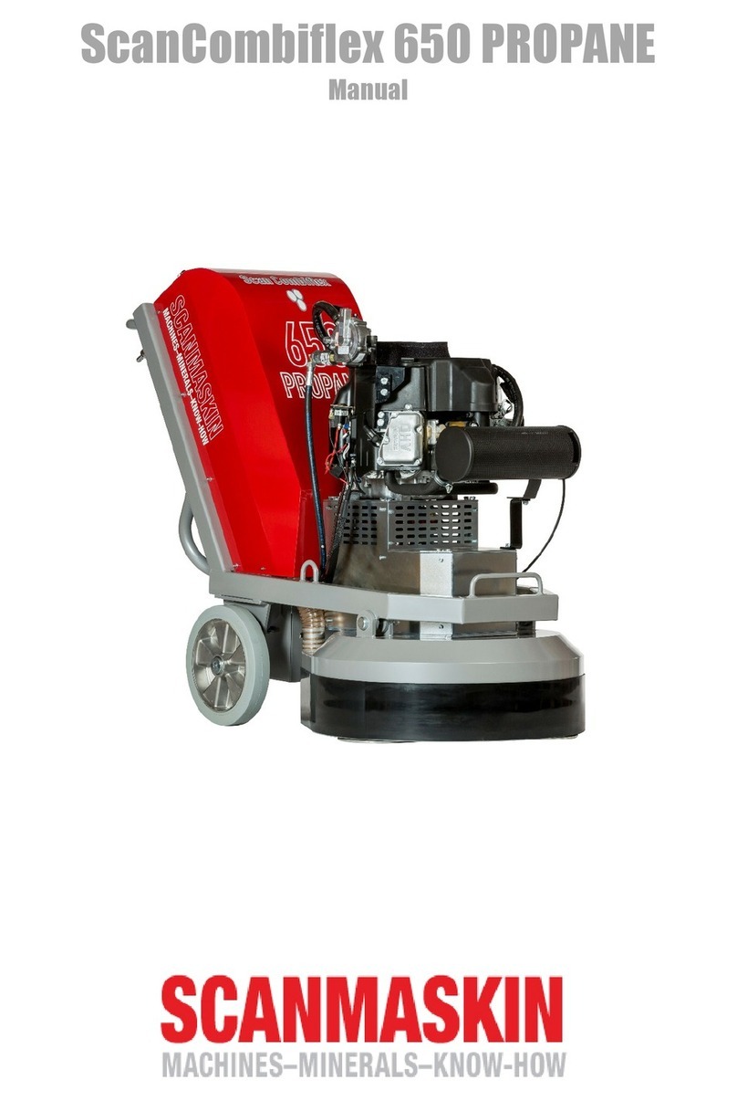 SCANMASKIN ScanCombiflex 650 user manual