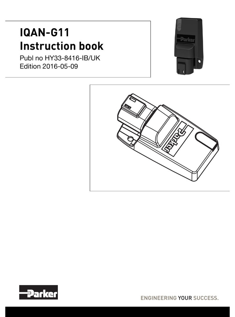 Parker IQAN-G11 Instruction book