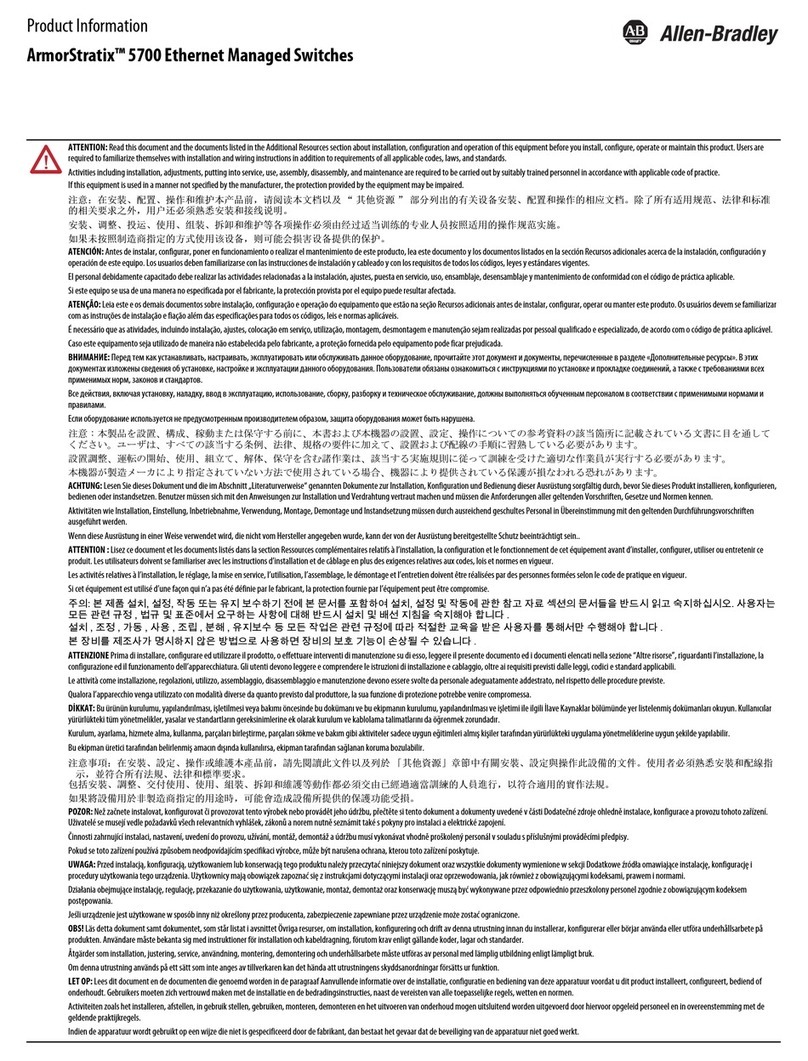 Allen-Bradley armorstratix 5700 Product information