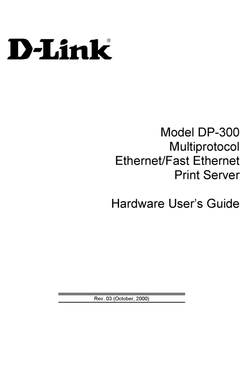 D-Link DP-300 Installation manual