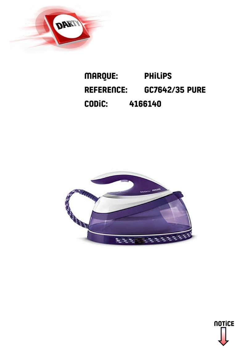 Philips GC7600 series User manual