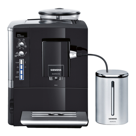 Siemens TE506S09 User manual