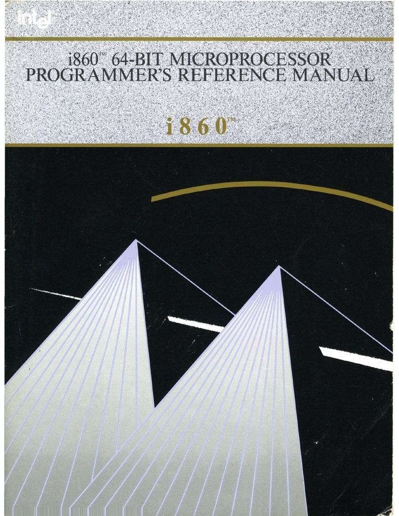 Intel i86W User manual