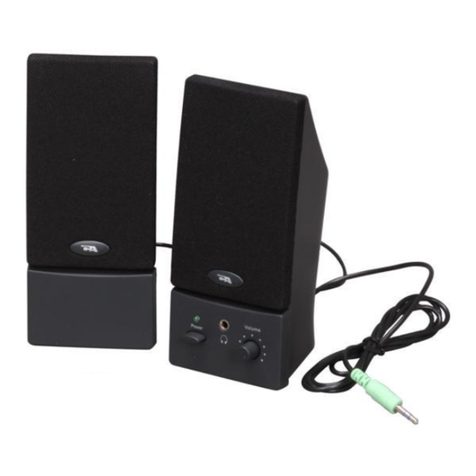 Cyber Acoustics CA-2011 owner's guide