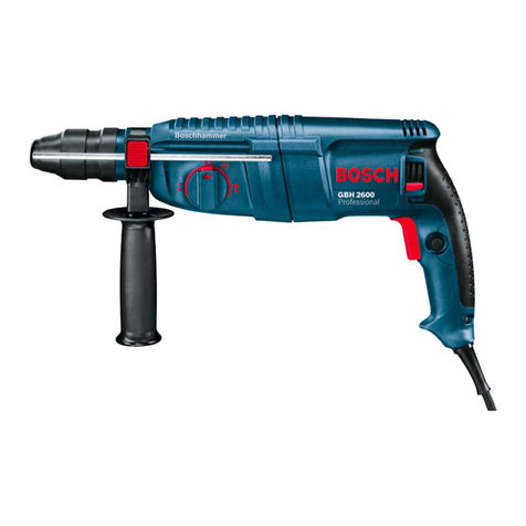 Bosch GBH 2600 Professional Original instructions