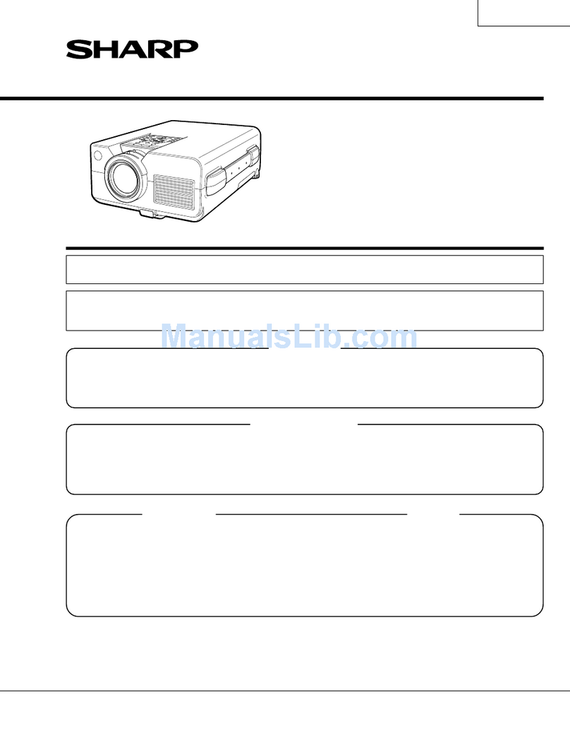 Sharp Notevision XG-C40XU User manual