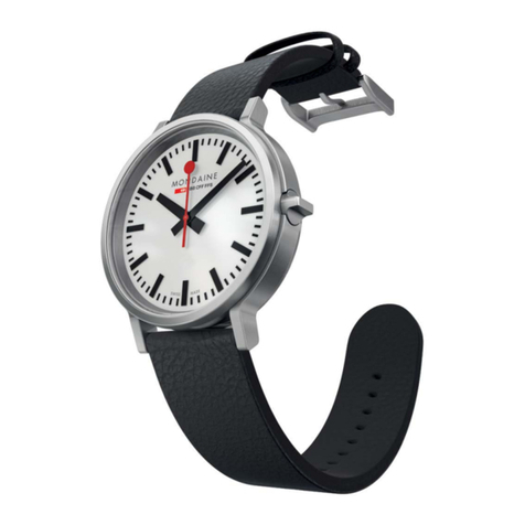 Swiss Mondaine manual