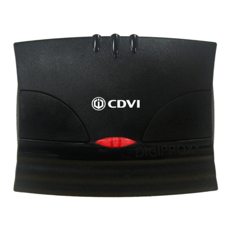 CDVI DGLPWLC User manual