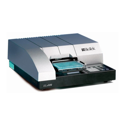 Bio-Tek ELx800 Operator's manual