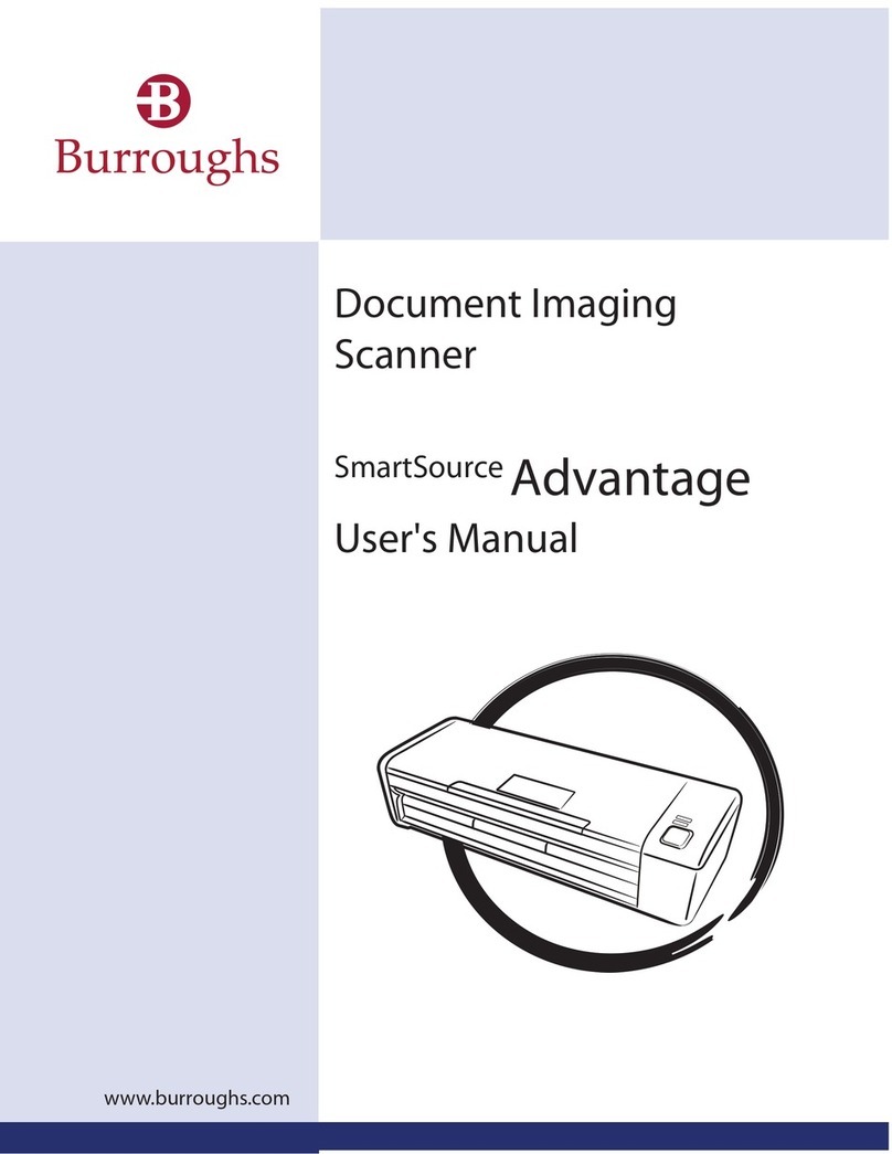 burroughs SmartSource Advantage User manual
