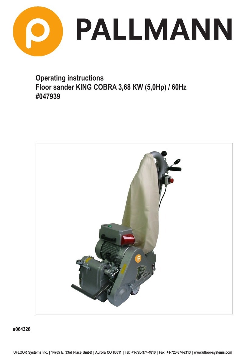 Pallmann KING COBRA operating instructions