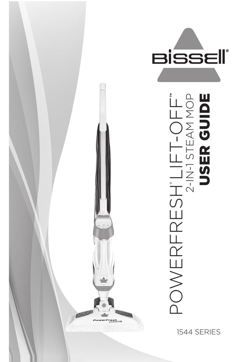 Bissell 1544 series user guide
