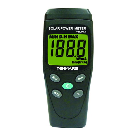 Tenmars TM-206 User manual Tenmars TM-206 User manual