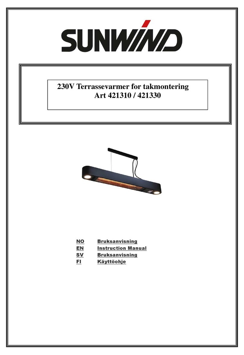 SUNWIND RPH031HCWL-15 User manual