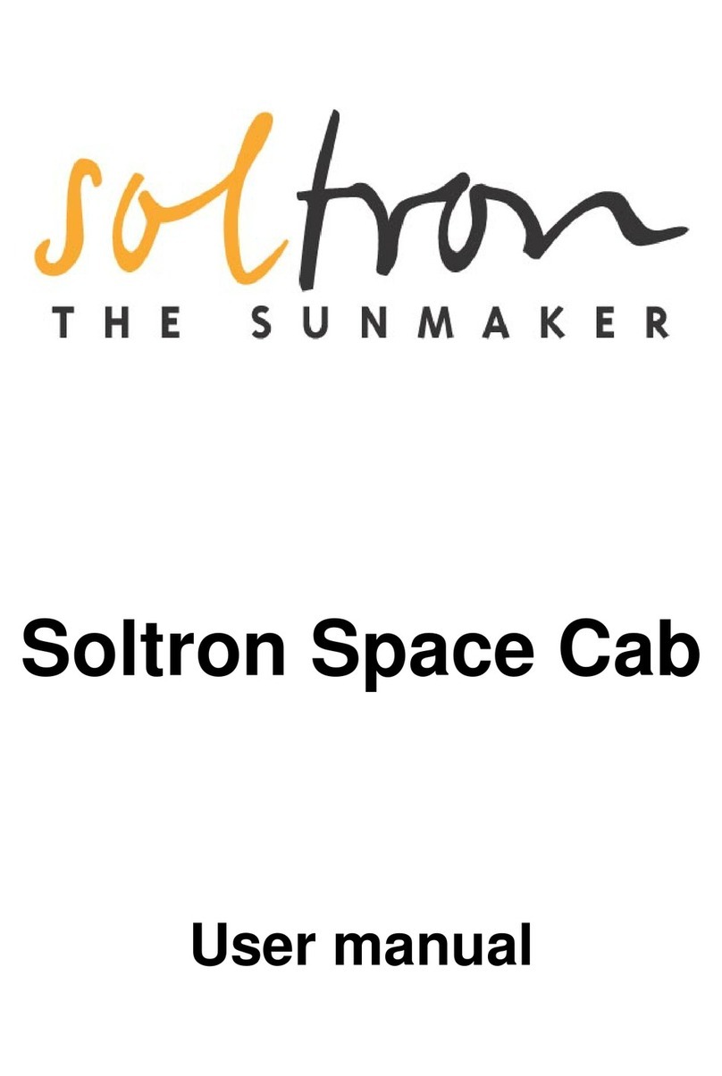SOLTRON Space Cab User manual