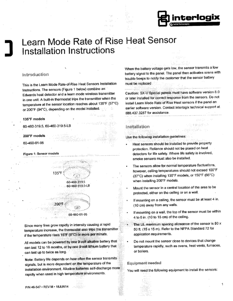 Interlogix 60-460-319.5 installation instructions