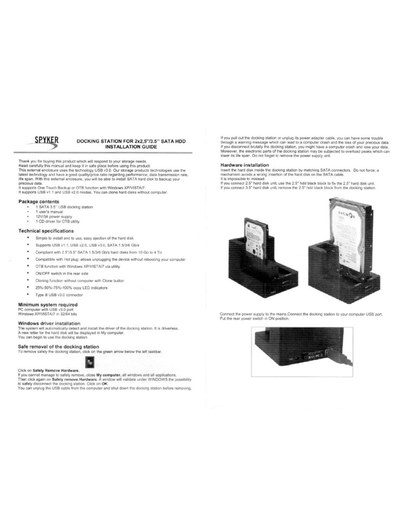 Syba CL-ENC50060 installation guide