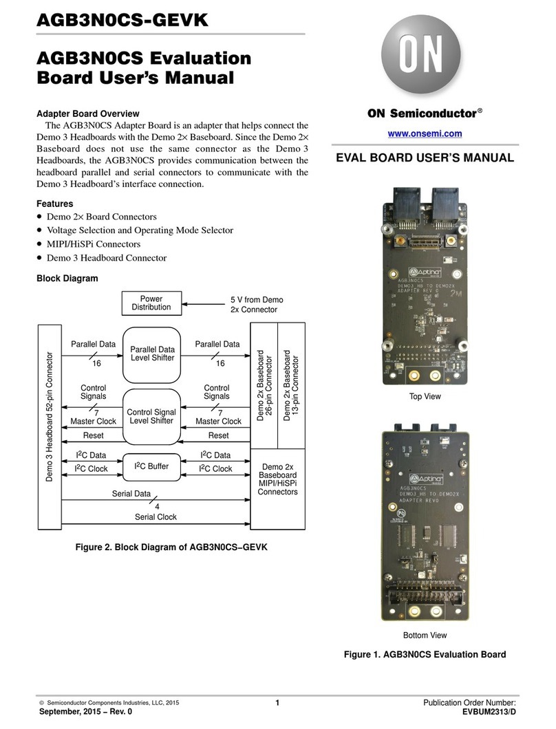ON Semiconductor AGB3N0CS user manual