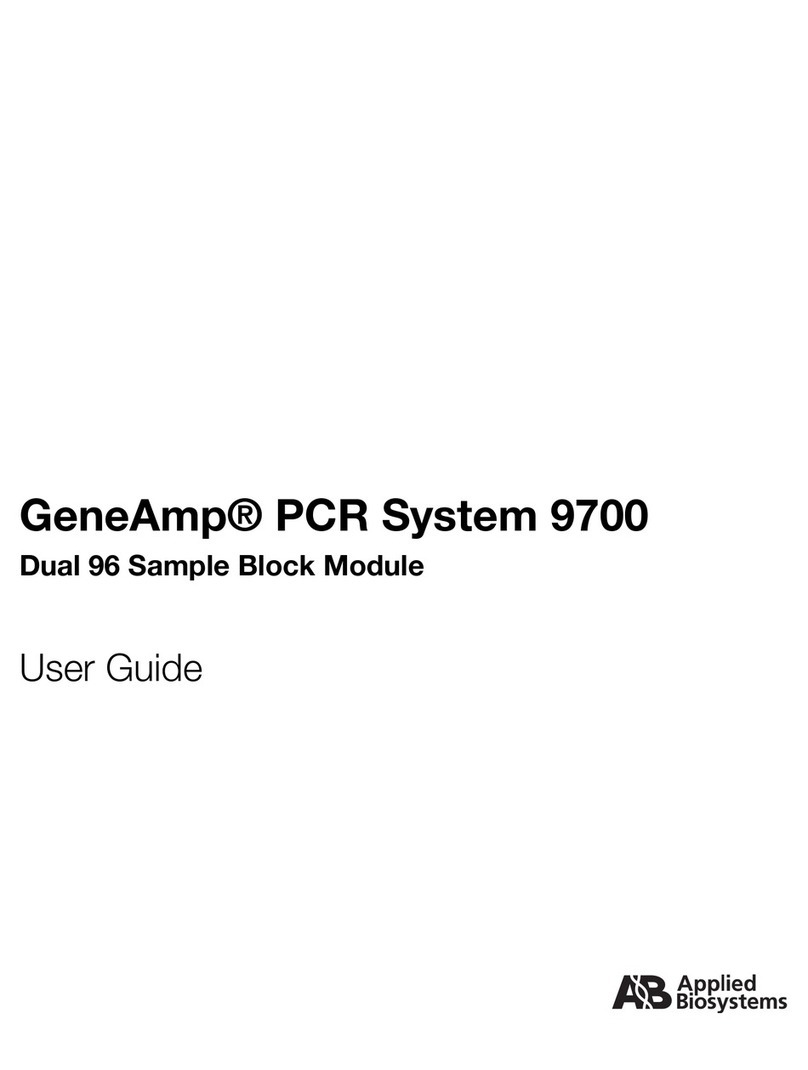Applied Biosystems GeneAmp PCR System 9700 user guide