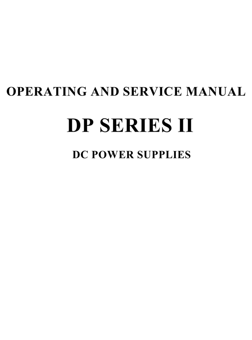 MPE DP SERIES II Operating and service manual MPE DP SERIES II Operating and service manual