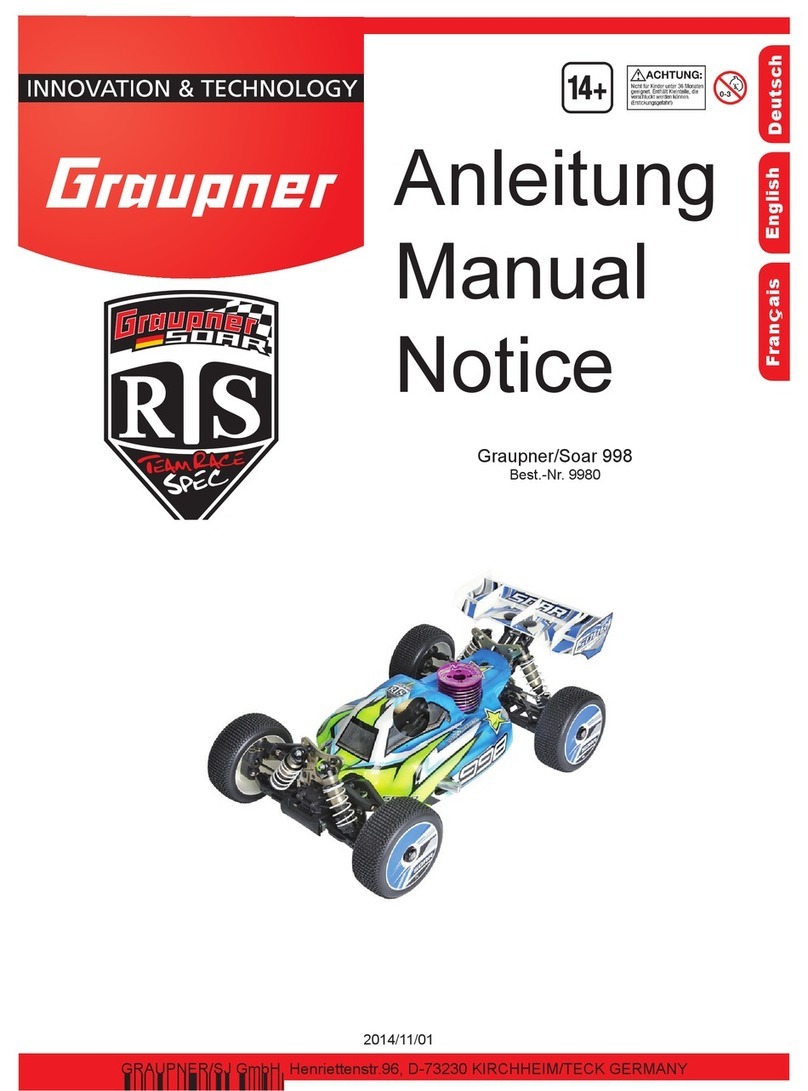 GRAUPNER soar 998 User manual