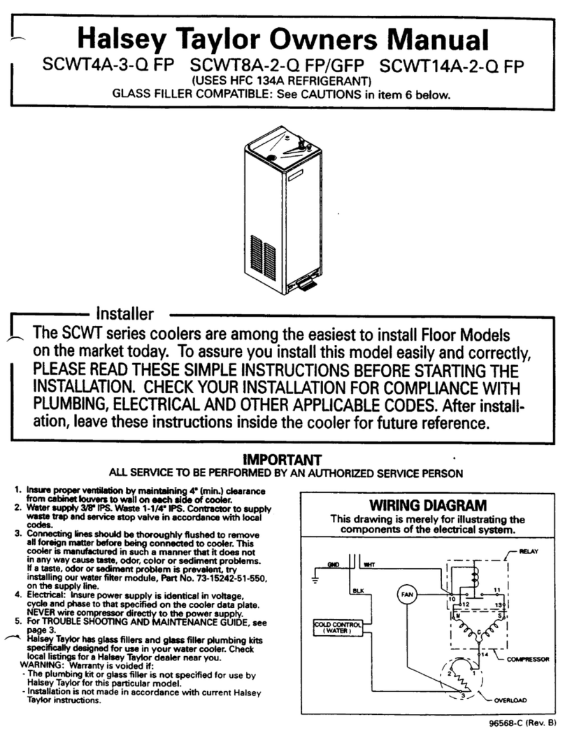 Halsey Taylor SCWT4A-3-Q FP owner's manual