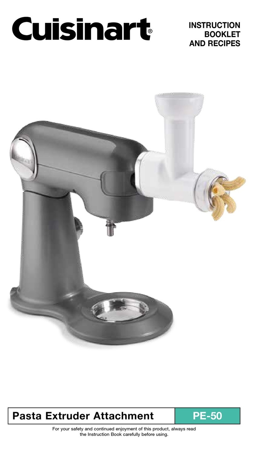 Cuisinart PE-50 User manual