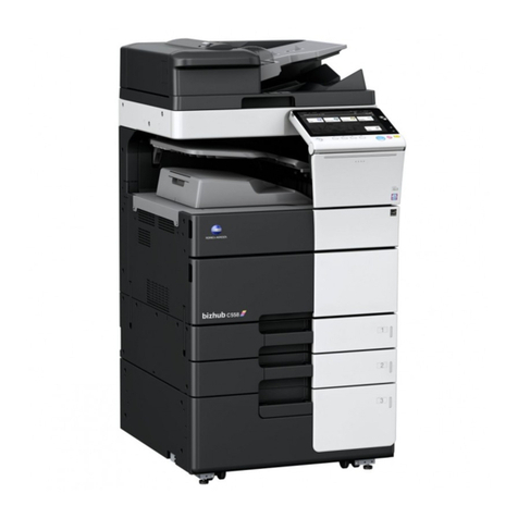 Konica Minolta bizhub C658 User manual