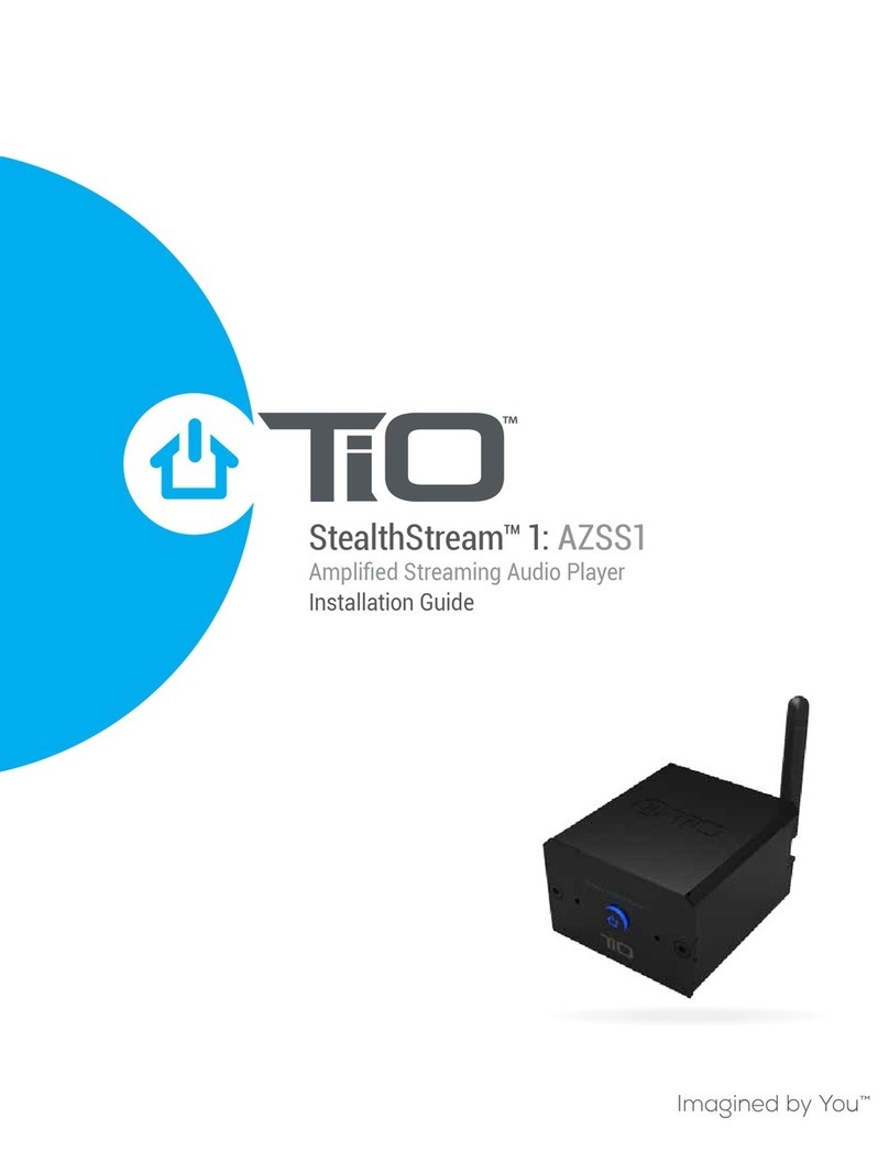 tio StealthStream 1 User manual